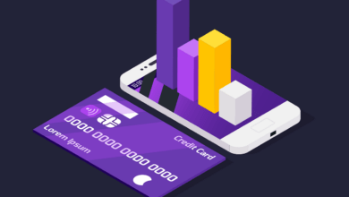 credit card, money, cellphone