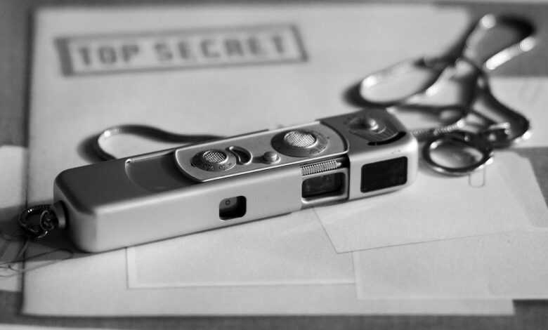 spy camera, spy, secret