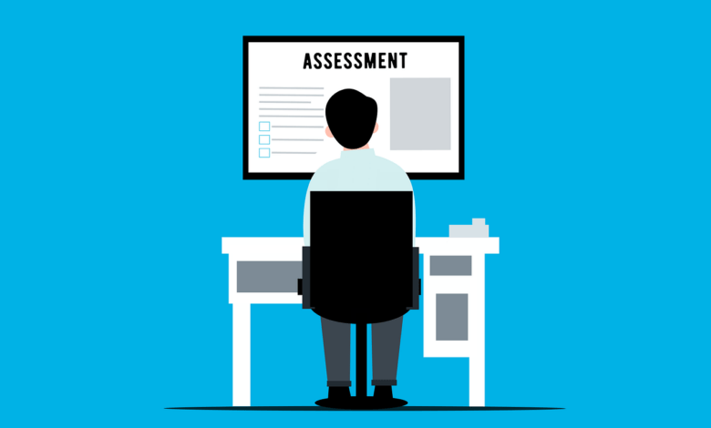 assessment, online, exam