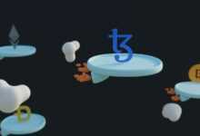 a number of objects floating in the air