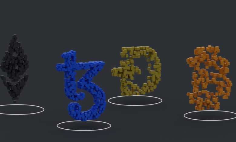 a set of three different type of numbers