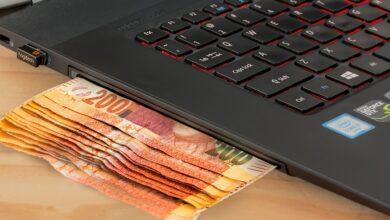 ecommerce, computer, cash