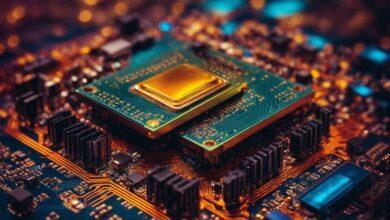 ai generated, processor, cpu, chip, computer, technology, hardware, electronics, gpu, digital