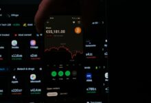 A person holding a cell phone in their hand