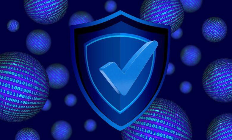 shield, security, lock, vulnerability, firewall, encryption, authentication, password, phishing, malware, spyware, ransomware, data protection, threat, risk, protection, prevention, surveillance, alarm, access control, backup, update, security protocol