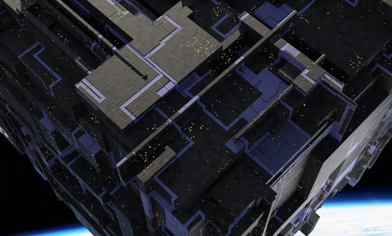 sci-fi, building, architecture, city, space station, spaceship, earth, orbit, 3d, render, future, universe, video games, sci-fi, space station, space station, video games, video games, video games, video games, video games