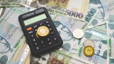 a calculator on money