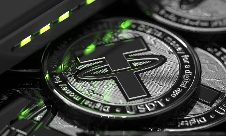 a close up of a pile of crypt coins