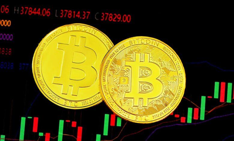 gold and silver round coin